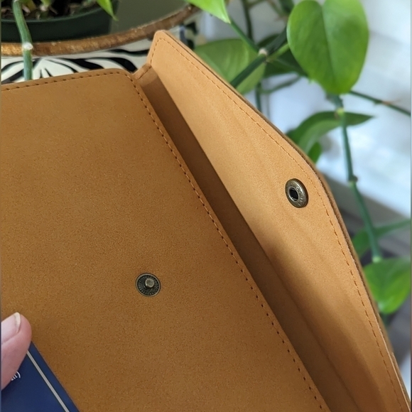 NWT Tan Leather Ruled Sheet Boho Minimalist Diary Journal Notebook - Picture 4 of 12